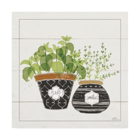 Trademark Fine Art Janelle Penner 'Fine Herbs V Smiles' Canvas Art, 18x18 WAP11482-C1818GG